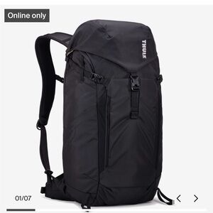 Thule AllTrail 25L daypack with rain cover